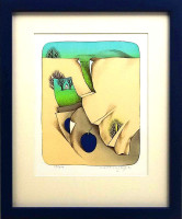 Josef Velčovský - Čas švestek - grafika